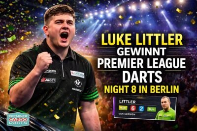 Luke Littler gewinnt Premier League Darts Night 8 in Berlin