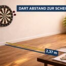 Dart Abstand zur Scheibe