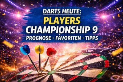 Darts Heute Players Championship 9 Prognose
