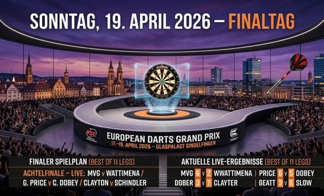 European Darts Grand Prix Ergebnisse und Spielplan