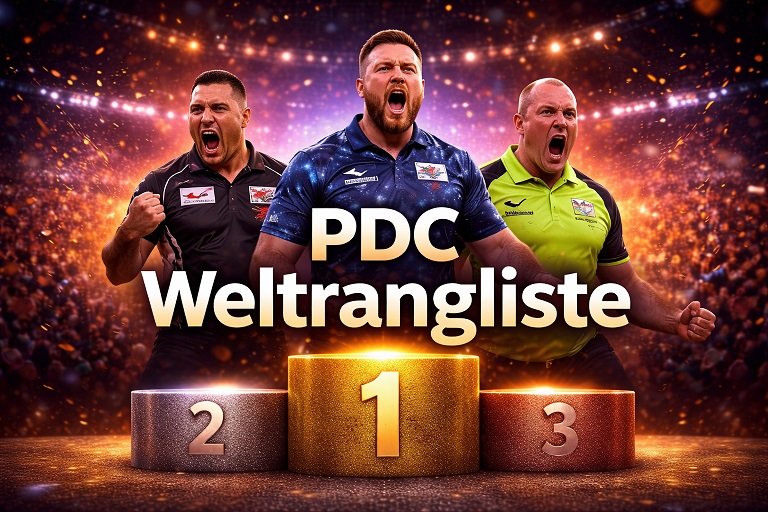 PDC Weltrangliste: Aktueller Stand, Ranking und Analyse