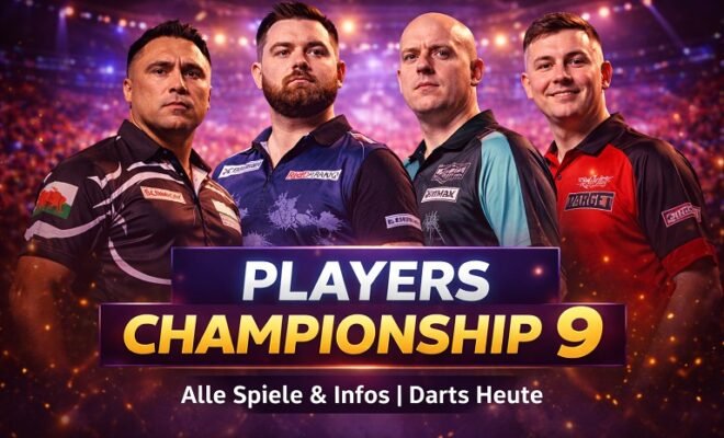 Players Championship 9 – Spielplan und Teilnehmer