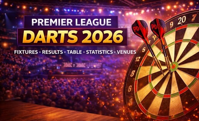 Premier League Darts 2026 – Fixtures, Results und Tabelle