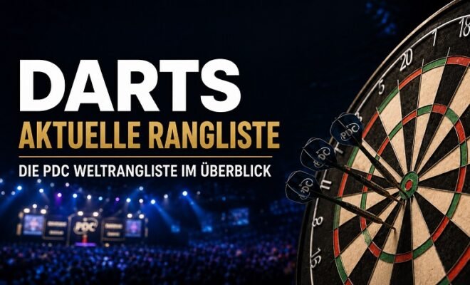 Darts Aktuelle Rangliste PDC Weltrangliste 2026