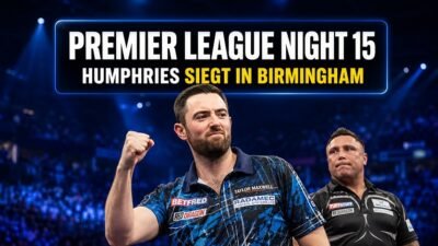 Darts Heute Premier League Night 15 Ergebnisse