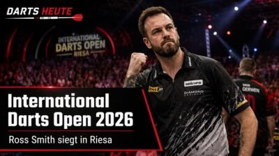 International Darts Open 2026 Ross Smith gewinnt in Riesa