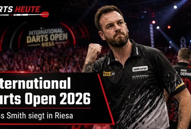 International Darts Open 2026 Ross Smith gewinnt in Riesa