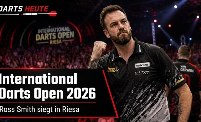International Darts Open 2026 Ross Smith gewinnt in Riesa