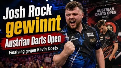 Josh Rock gewinnt Austrian Darts Open