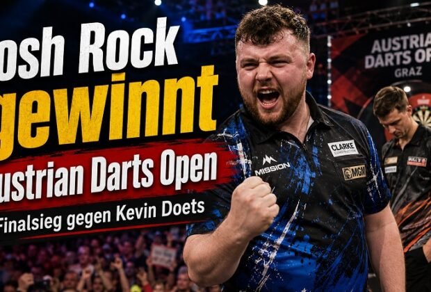 Josh Rock gewinnt Austrian Darts Open