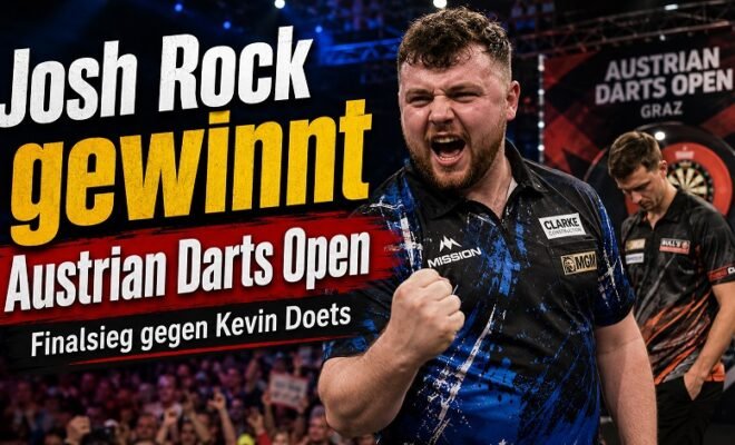 Josh Rock gewinnt Austrian Darts Open