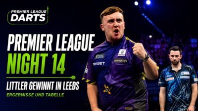 Premier League Darts Night 14 Ergebnisse und Tabelle