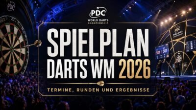 Spielplan Darts WM 2026