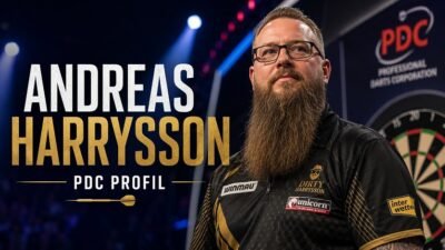Andreas Harrysson darts Karriere, WM Lauf und PDC Profil