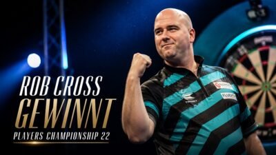 Darts Heute Rob Cross gewinnt Players Championship 22 in Wigan