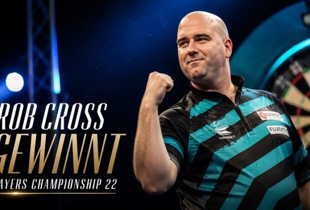 Darts Heute Rob Cross gewinnt Players Championship 22 in Wigan