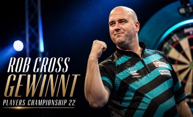 Darts Heute Rob Cross gewinnt Players Championship 22 in Wigan