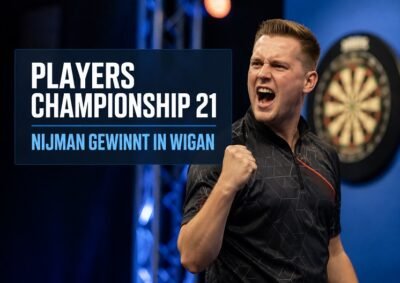 Darts Heute Wessel Nijman gewinnt Players Championship 21 in Wigan