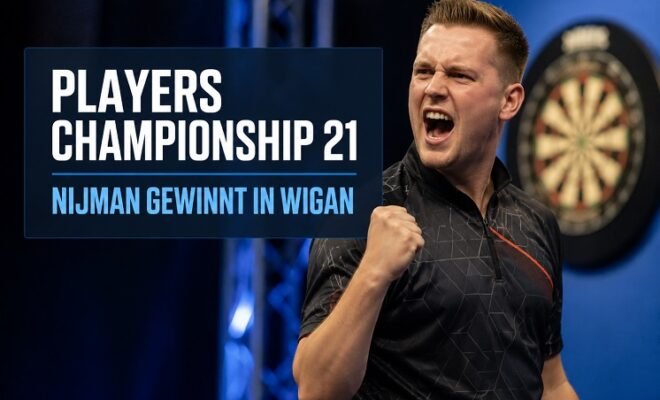 Darts Heute Wessel Nijman gewinnt Players Championship 21 in Wigan
