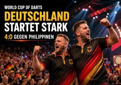 Darts Heute World Cup of Darts Ergebnisse vom ersten Tag