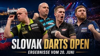 Slovak Darts Open Ergebnisse Schindler, Price und Van Veen scheiden in Bratislava aus