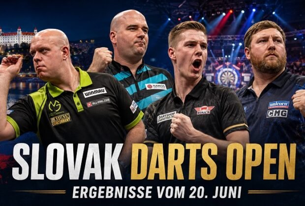 Slovak Darts Open Ergebnisse Schindler, Price und Van Veen scheiden in Bratislava aus
