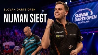 Slovak Darts Open Ergebnisse Wessel Nijman gewinnt erstmals in Bratislava