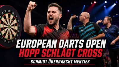 European Darts Open Ergebnisse Hopp schlägt Cross