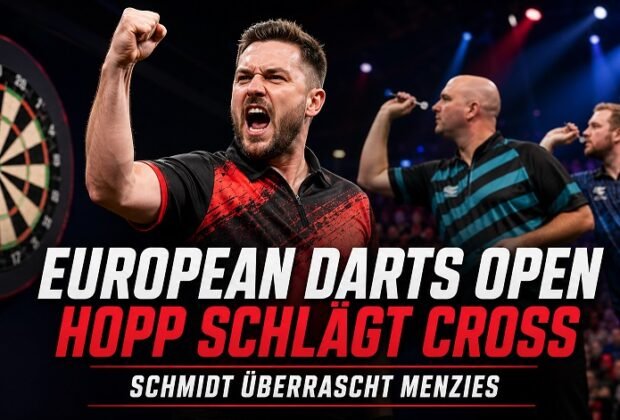 European Darts Open Ergebnisse Hopp schlägt Cross