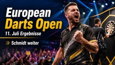 European Darts Open Ergebnisse Schmidt weiter