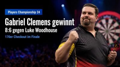 Players Championship 24 Clemens gewinnt Titel