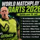 world-matchplay darts ergebnisse 19 juli 2026