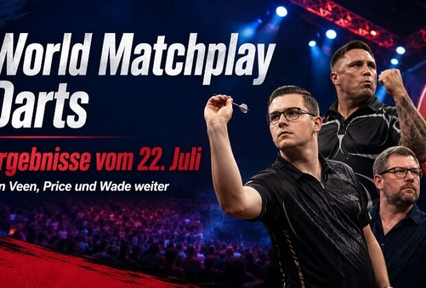 world matchplay darts ergebnisse 22 juli 2026