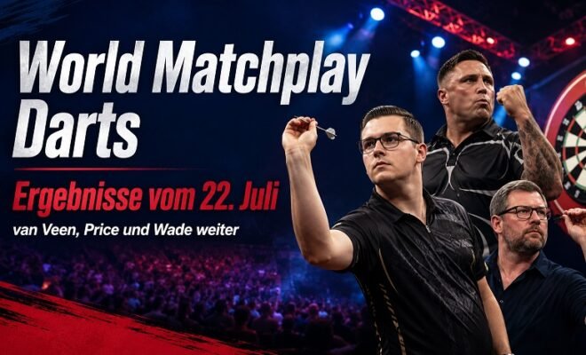 world matchplay darts ergebnisse 22 juli 2026