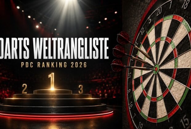 Darts Weltrangliste aktuell - PDC Ranking 2026 Top 50
