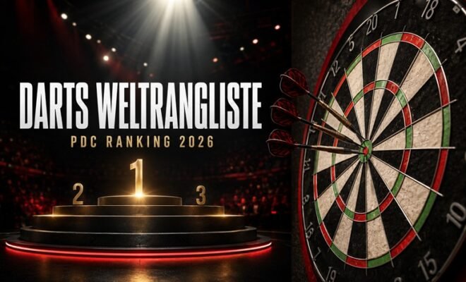 Darts Weltrangliste aktuell - PDC Ranking 2026 Top 50