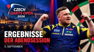 Czech Darts Open Ergebnisse der Abendsitzung - Luke Littler