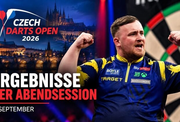Czech Darts Open Ergebnisse der Abendsitzung - Luke Littler