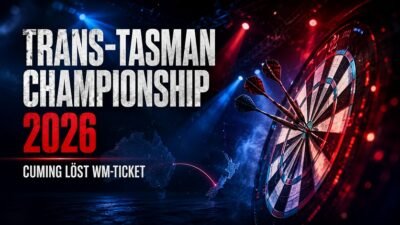 Trans-Tasman Championship 2026 - Cuming löst WM-Ticket