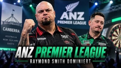 Raymond Smith und Ben Robb bei der ANZ Premier League Night One 2026 in Canberra