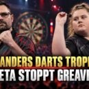 Damon Heta und Beau Greaves bei der Flanders Darts Trophy 2026
