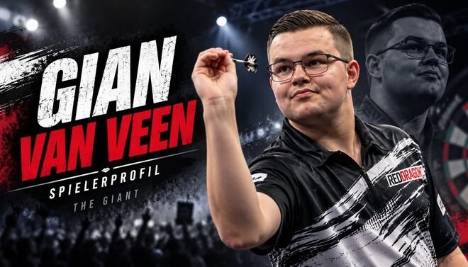 Gian van Veen Darts Spielerprofil – „The Giant“ am Oche