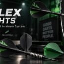 K Flex Flights als integriertes Flight und Shaft System für Dartpfeile