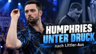 Luke Humphries beim World Grand Prix 2026 nach dem frühen Aus von Luke Littler