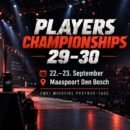 Bühnenmotiv zu den Players Championships 29 und 30 in Den Bosch ohne Spieler