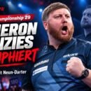 Cameron Menzies nach seinem Titelgewinn bei der Players Championship 29 in Den Bosch