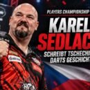Karel Sedlacek nach seinem historischen Sieg bei Players Championship 30 in Den Bosch