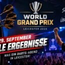 World Grand Prix 2026 in Leicester mit allen Ergebnissen vom 29. September