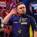 Luke Littler nach seinem Sieg gegen Danny Noppert bei den World Series of Darts Finals 2026 in Amsterdam