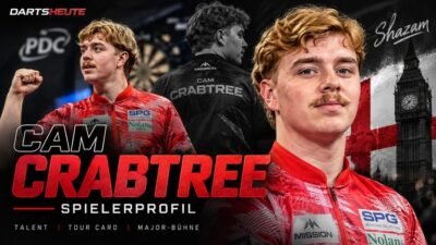 Cam Crabtree beim Darts – Spielerprofil des englischen PDC-Profis